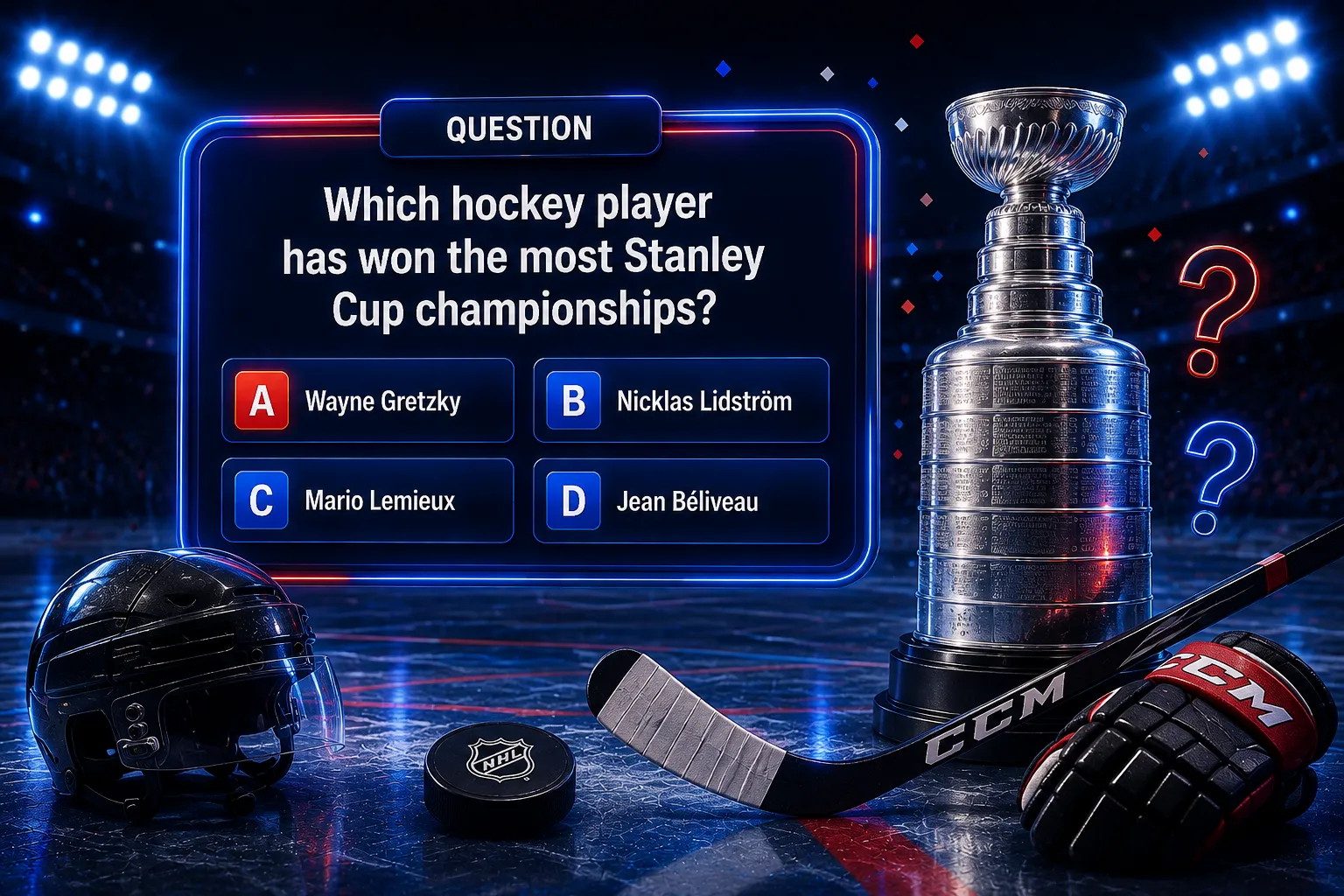 Hockey Trivia Questions hero graphic