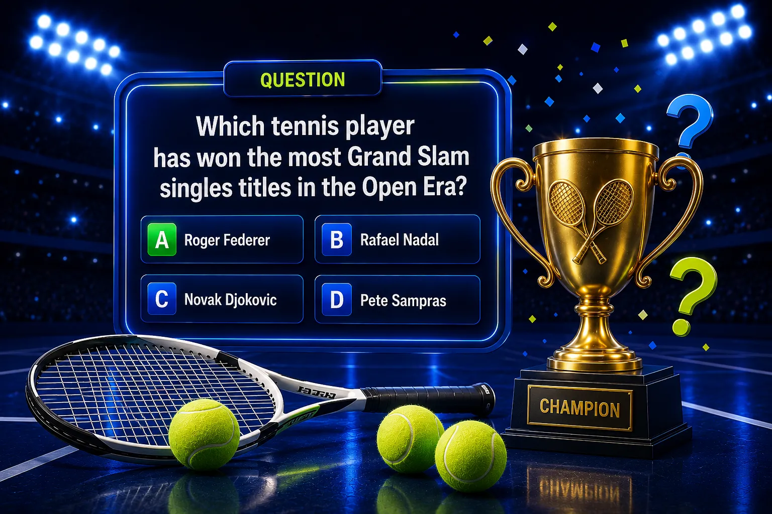 Tennis Trivia Questions hero graphic